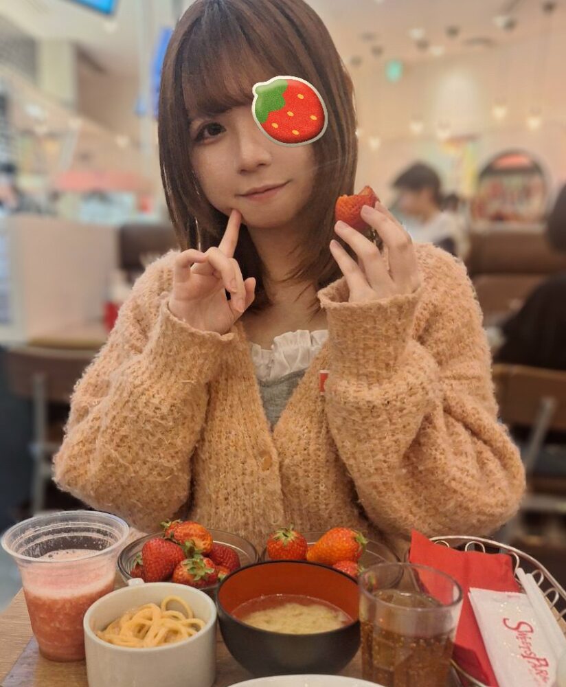 スイパラの最強苺フェア🍓💓