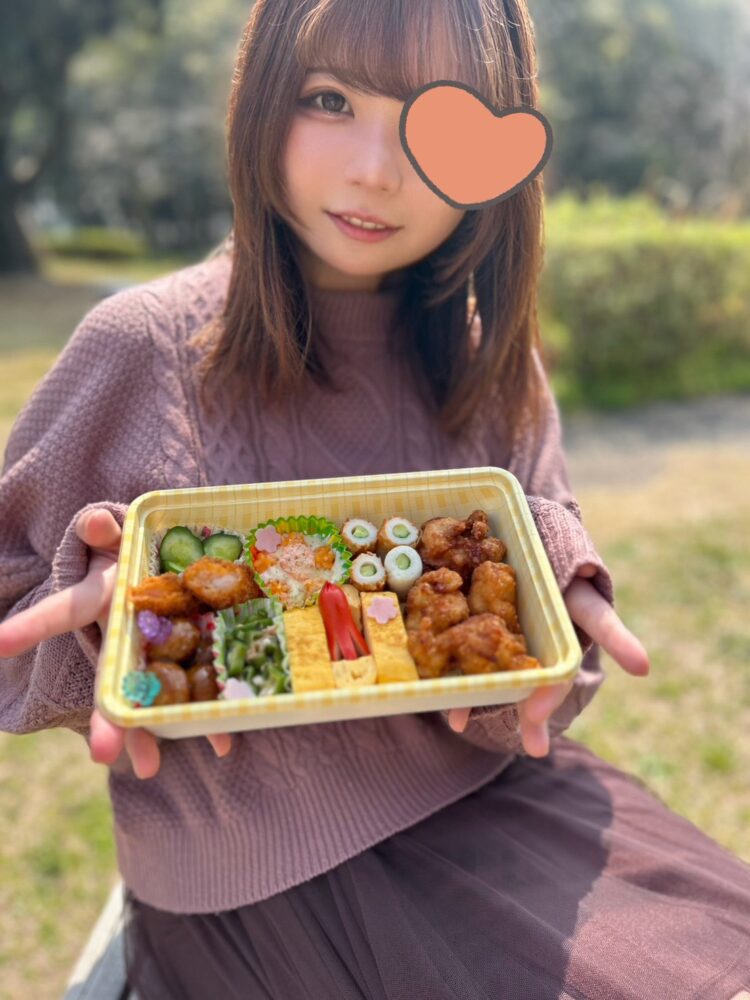 2026年初のお花見🌸 （あいり）