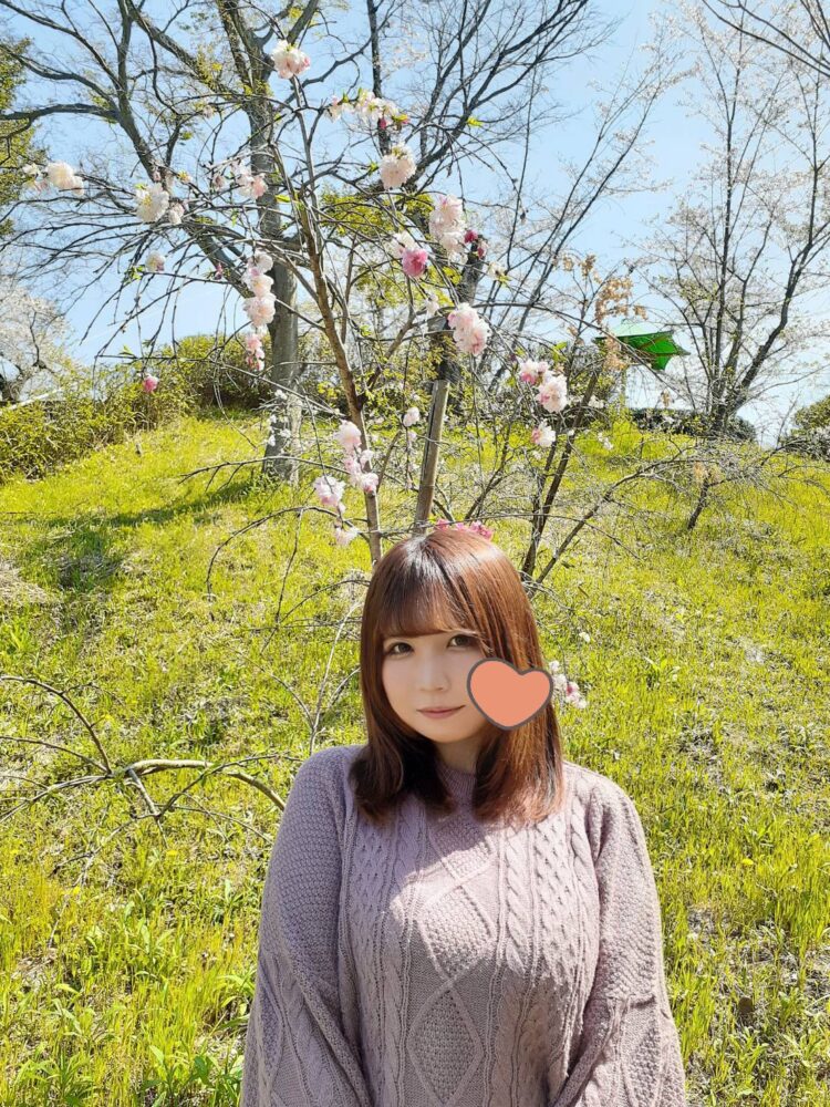 しだれ桜のお花見デート🌸