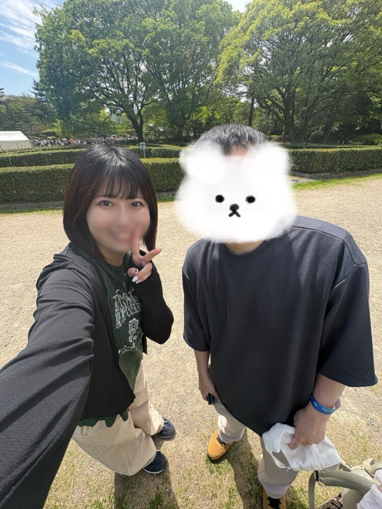 名古屋城デート🩵