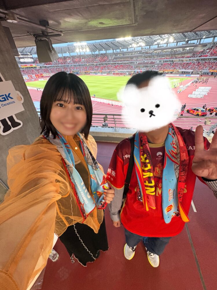 サッカー観戦デート⚽️