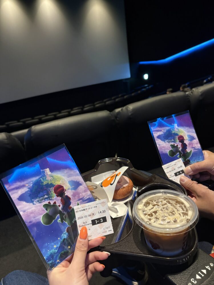 映画『ザ・スーパーマリオ』デート🎞️🩵