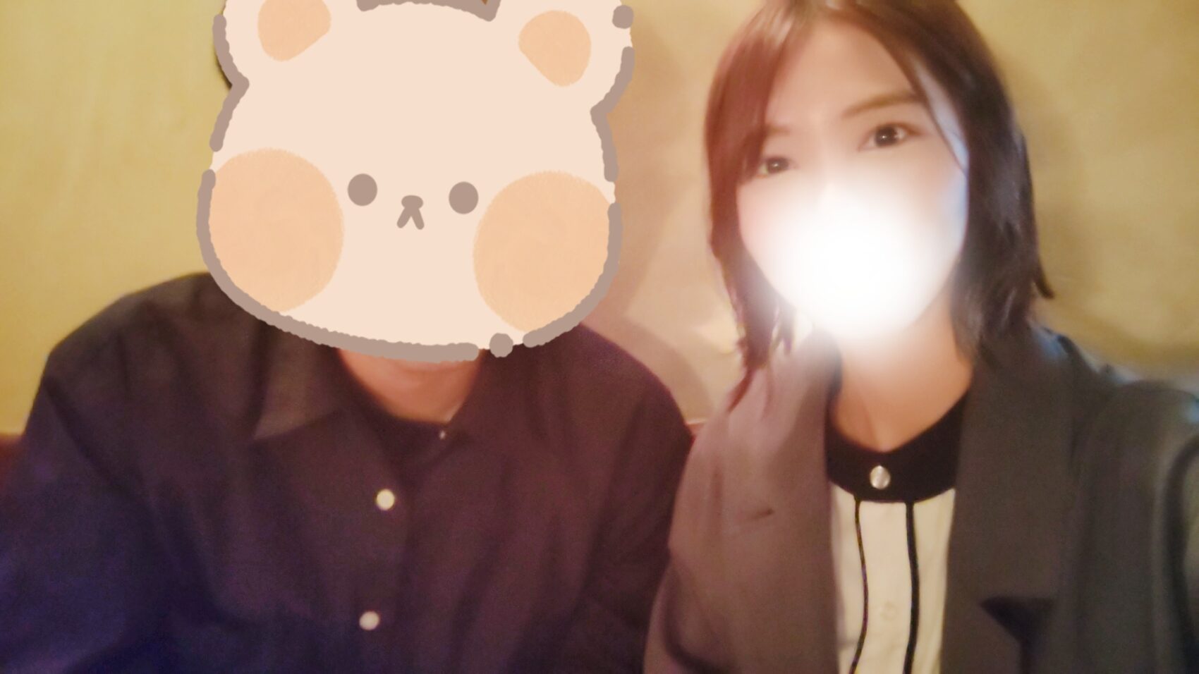夜カフェデート🩷
