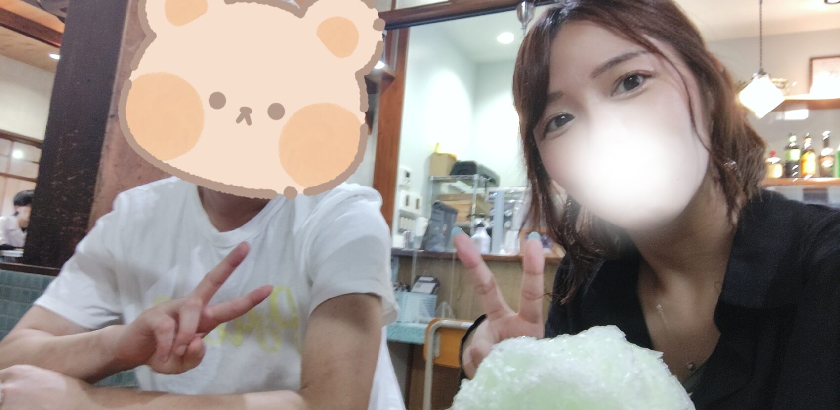 かき氷🍧デート🩷