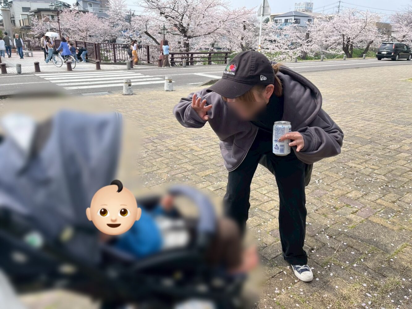 284.桜たちに癒されて3月終わり🌸🌙👶🏻