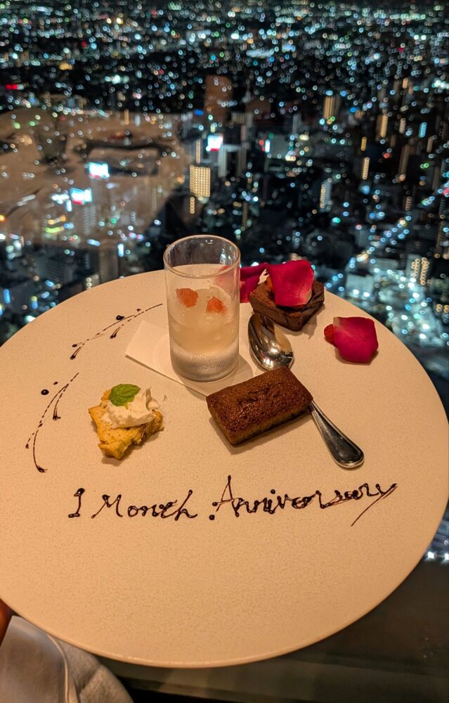 1ヶ月記念日ディナー♡